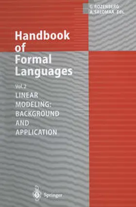 Rozenberg / Salomaa | Handbook of Formal Languages | E-Book | sack.de