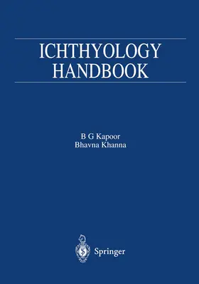 Khanna / Kapoor |  Ichthyology Handbook | Buch |  Sack Fachmedien