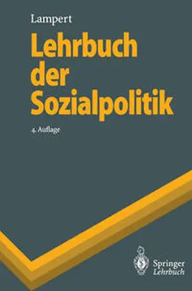 Lampert |  Lehrbuch der Sozialpolitik | eBook | Sack Fachmedien