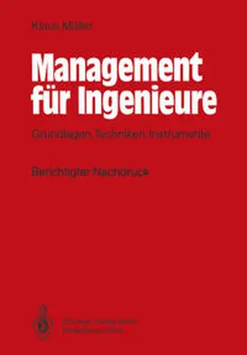 Müller |  Management für Ingenieure | eBook | Sack Fachmedien