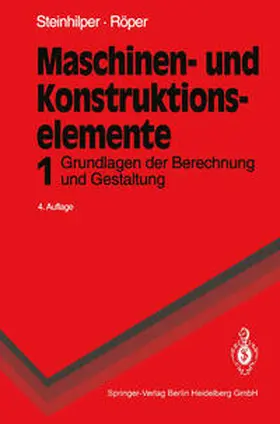 Steinhilper / Röper |  Maschinen- und Konstruktionselemente | eBook | Sack Fachmedien