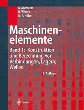 Niemann / Winter / Höhn |  Maschinenelemente | eBook | Sack Fachmedien