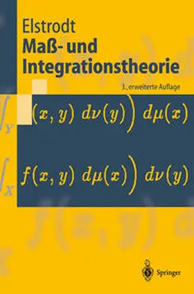 Elstrodt |  Maß- und Integrationstheorie | eBook | Sack Fachmedien