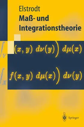 Elstrodt |  Maß- und Integrationstheorie | eBook | Sack Fachmedien