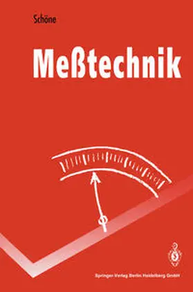 Schöne |  Meßtechnik | eBook | Sack Fachmedien