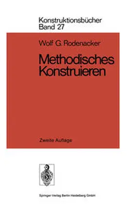 Rodenacker |  Methodisches Konstruieren | eBook | Sack Fachmedien