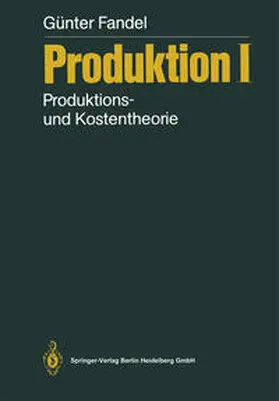 Fandel |  Produktion I | eBook | Sack Fachmedien