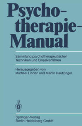 Linden / Hautzinger |  Psychotherapie-Manual | eBook | Sack Fachmedien