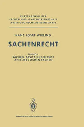 Wieling |  Sachenrecht | eBook | Sack Fachmedien