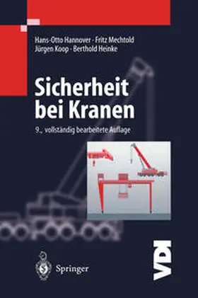 Koop / Hannover / Mechtold |  Sicherheit bei Kranen | eBook | Sack Fachmedien