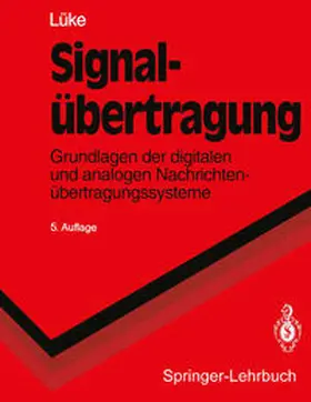 Ohm / Lüke |  Signalübertragung | eBook | Sack Fachmedien