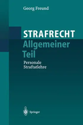 Freund |  Strafrecht Allgemeiner Teil | eBook | Sack Fachmedien