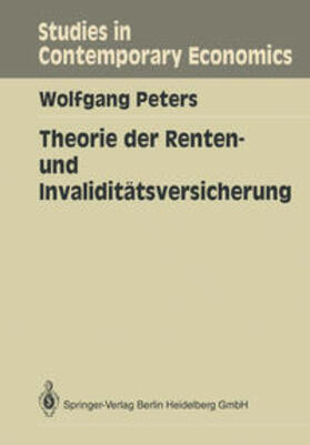 Peters |  Theorie der Renten- und Invaliditätsversicherung | eBook | Sack Fachmedien