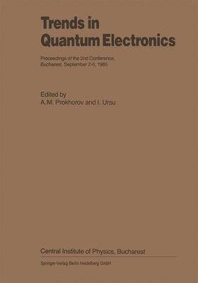 Ursu / Prokhorov |  Trends in Quantum Electronics | Buch |  Sack Fachmedien