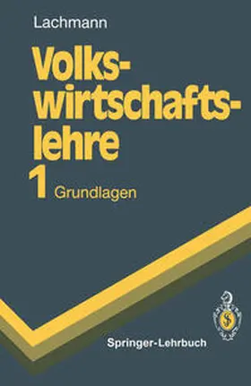 Lachmann |  Volkswirtschaftslehre 1 | eBook | Sack Fachmedien