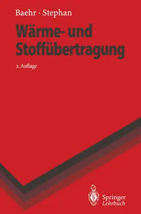 Baehr / Stephan |  Wärme- und Stoffübertragung | eBook | Sack Fachmedien