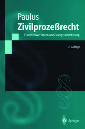 Paulus |  Zivilprozeßrecht | eBook | Sack Fachmedien