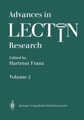  Advances in Lectin Research | Buch |  Sack Fachmedien