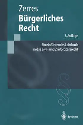 Zerres |  Bürgerliches Recht | eBook | Sack Fachmedien