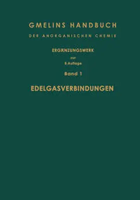 Horn / Hein / Buschbeck |  Edelgasverbindungen | eBook | Sack Fachmedien