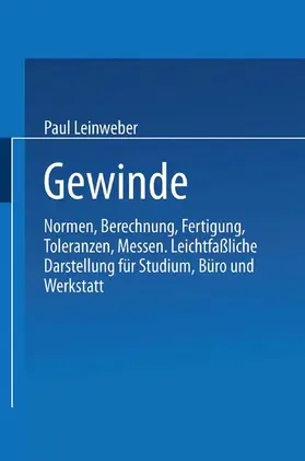 Leinweber |  Gewinde | Buch |  Sack Fachmedien