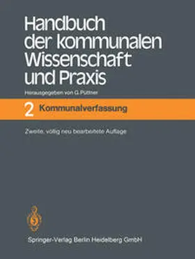 Püttner |  Handbuch der kommunalen Wissenschaft und Praxis | eBook | Sack Fachmedien