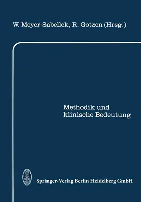 Gotzen / Meyer-Sabellek |  Indirekte 24-Stunden Blutdruckmessung | Buch |  Sack Fachmedien