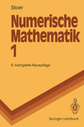 Stoer |  Numerische Mathematik 1 | eBook | Sack Fachmedien