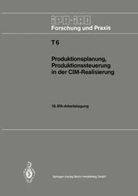 Warnecke |  Produktionsplanung, Produktionssteuerung in der CIM-Realisierung | eBook | Sack Fachmedien