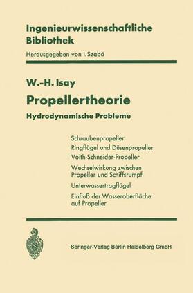 Isay |  Propellertheorie | Buch |  Sack Fachmedien