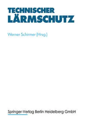 Schirmer |  Technischer Lärmschutz | eBook | Sack Fachmedien