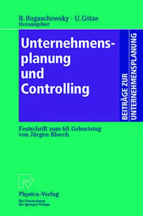 Bogaschewsky / Götze |  Unternehmensplanung und Controlling | eBook | Sack Fachmedien