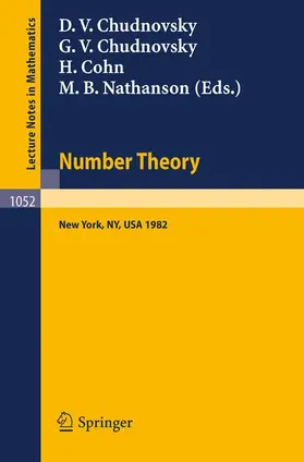 Chudnovsky / Nathanson / Cohn |  Number Theory | Buch |  Sack Fachmedien