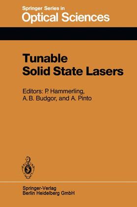 Hammerling / Pinto / Budgor |  Tunable Solid State Lasers | Buch |  Sack Fachmedien