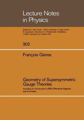 Gieres |  Geometry of Supersymmetric Gauge Theories | Buch |  Sack Fachmedien