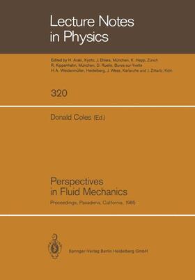 Coles |  Perspectives in Fluid Mechanics | Buch |  Sack Fachmedien