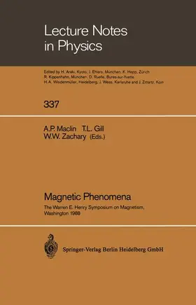 Maclin / Zachary / Gill |  Magnetic Phenomena | Buch |  Sack Fachmedien