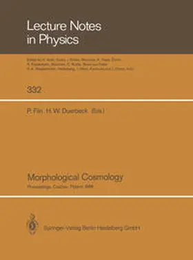 Duerbeck / Flin |  Morphological Cosmology | Buch |  Sack Fachmedien