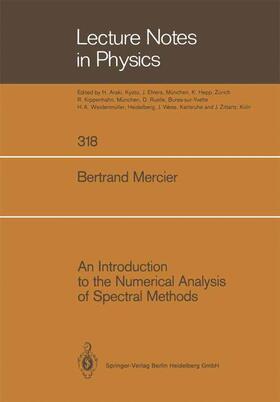 Mercier |  An Introduction to the Numerical Analysis of Spectral Methods | Buch |  Sack Fachmedien