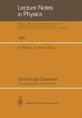 Jensen / Holden |  Schrödinger Operators | Buch |  Sack Fachmedien
