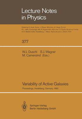 Duschl / Camenzind / Wagner |  Variability of Active Galaxies | Buch |  Sack Fachmedien