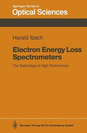 Ibach |  Electron Energy Loss Spectrometers | Buch |  Sack Fachmedien