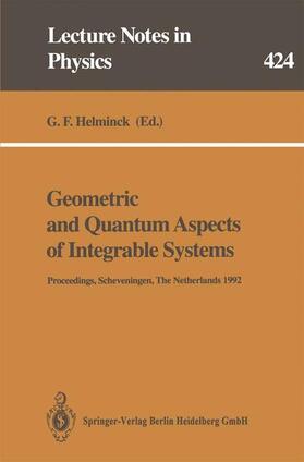 Helminck |  Geometric and Quantum Aspects of Integrable Systems | Buch |  Sack Fachmedien