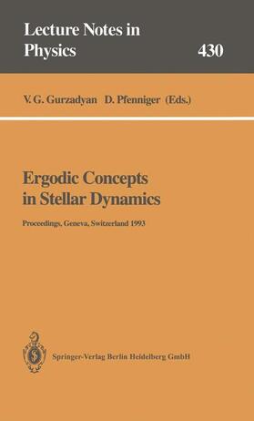Pfenniger / Gurzadyan |  Ergodic Concepts in Stellar Dynamics | Buch |  Sack Fachmedien