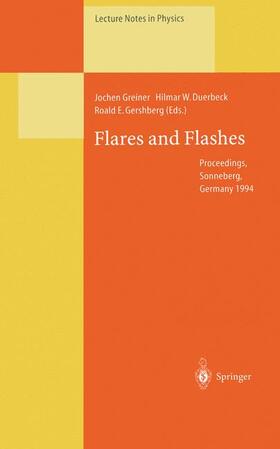 Greiner / Gershberg / Duerbeck |  Flares and Flashes | Buch |  Sack Fachmedien