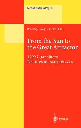 Hirsch / Page |  From the Sun to the Great Attractor | Buch |  Sack Fachmedien