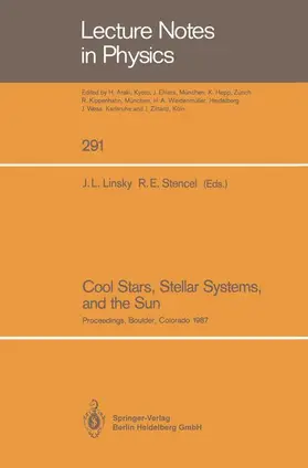 Stencel / Linsky |  Cool Stars, Stellar Systems, and the Sun | Buch |  Sack Fachmedien