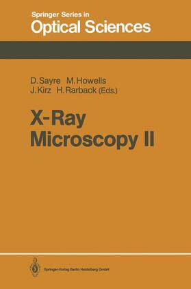 Sayre / Rarback / Howells |  X-Ray Microscopy II | Buch |  Sack Fachmedien
