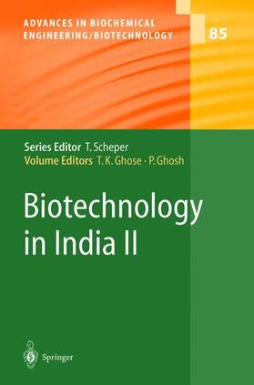 Ghosh / Ghose |  Biotechnology in India II | Buch |  Sack Fachmedien