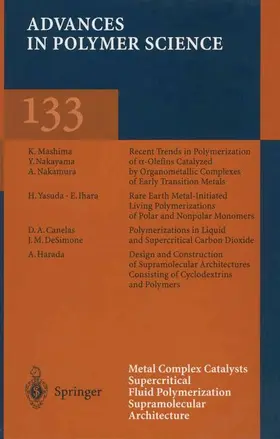  Metal Complex Catalysts Supercritical Fluid Polymerization Supramolecular Architecture | Buch |  Sack Fachmedien